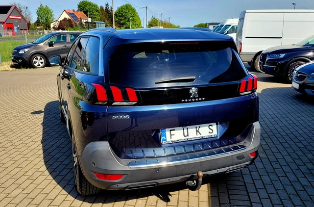 Peugeot 5008 cena 69999 przebieg: 134000, rok produkcji 2019 z Świętochłowice małe 631